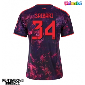 Bayern Munich Ismael Saibari #34 Dámské Alternativní Dres 2026-27 Krátký Rukáv
